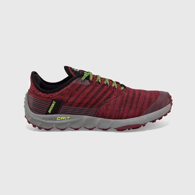 Brooks Puregrit 8 Trailrunningschoenen voor Heren Rood (ADEXF-6132)
